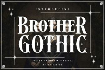 Brother Gothic Font: Bold Design Ideas