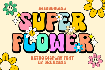 Super Flower Font: Creative Design Ideas