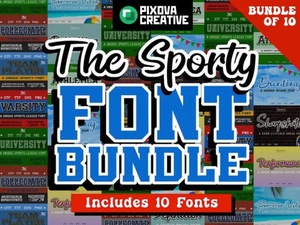 Sport Bundle Font: Creative Design & Project Ideas